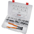 SUR&R Auto Parts Positive Seal Hose Clamp Kit