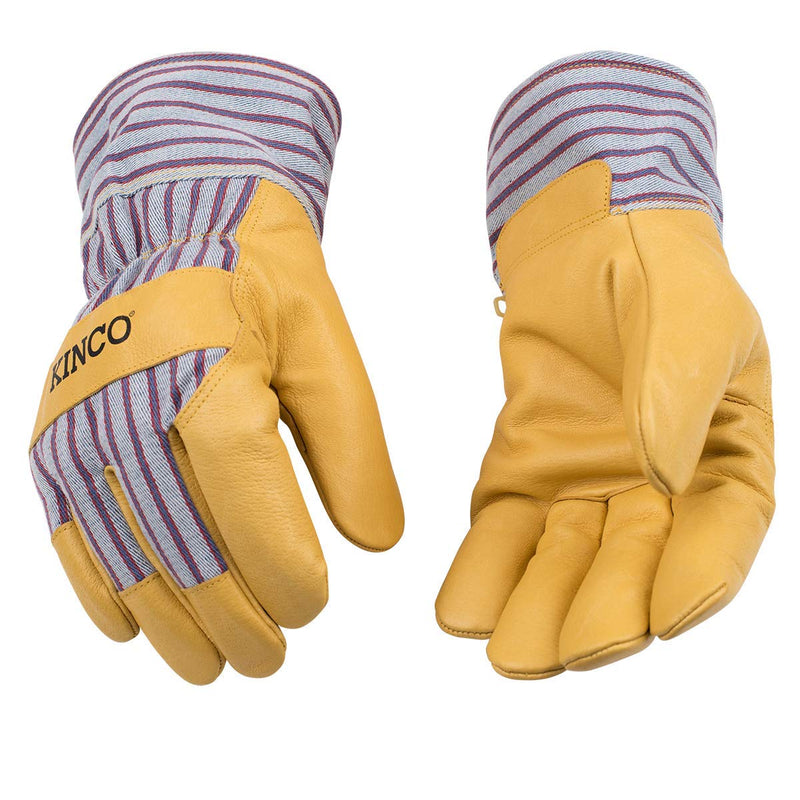 Kinco - Premium Leather Work and Ski Gloves, Heatkeep Insulation, (1927)