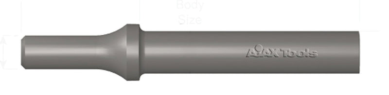 Ajax Tools 7" OA Blank Punch Straight .498