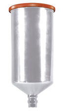 Astro Pneumatic Aluminum Gravity Feed Cup with Screw-on Lid - 1 Liter Capacity