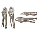 ATD Tools 2 Pc. 10" Locking Pliers Set w/COMBO 10IN/6IN Locking Plier Set