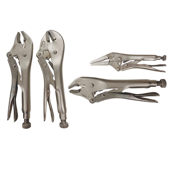 ATD Tools 2 Pc. 10" Locking Pliers Set w/COMBO 10IN/6IN Locking Plier Set