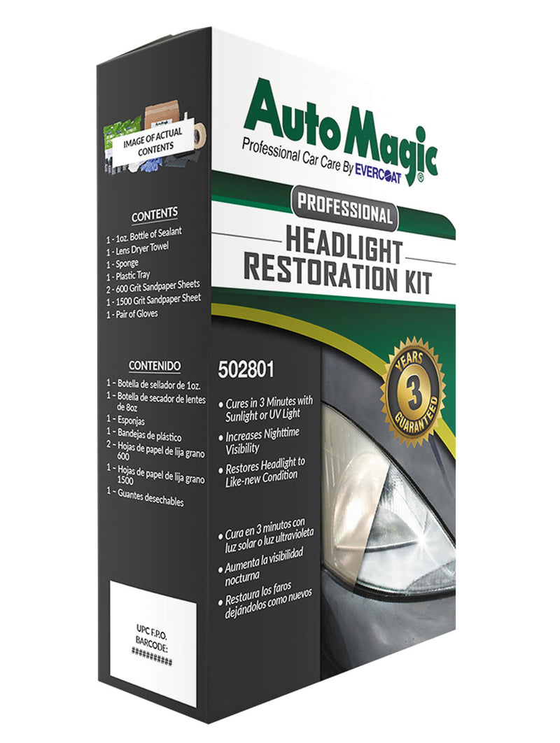 Fibre-Glass Evercoat Single Headlight Restoration Kit