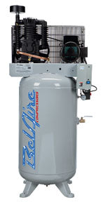 BelAire 10 Hp 120-Gallon Two Stage Duplex Electric Reciprocating Air Compressor