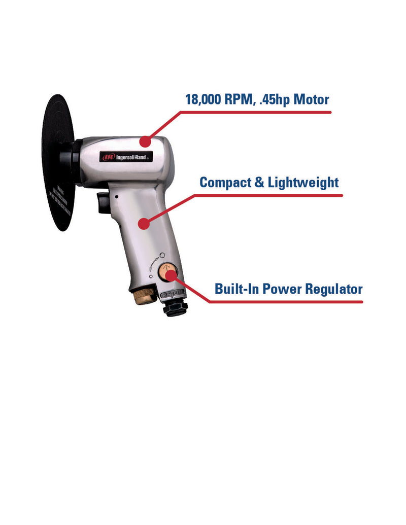 Ingersoll Rand 5 in. Heavy-Duty High-Speed Air Sander