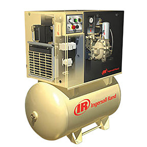 Ingersoll Rand 7.5HP 230/3 150PSI 80 Gallon Rotary Screw Air Compressor Total Air System