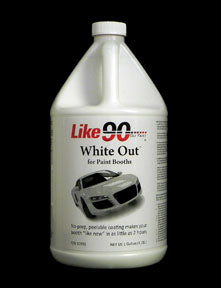 LIKE 90 Like90 White Peelable Booth Coating, Gallon