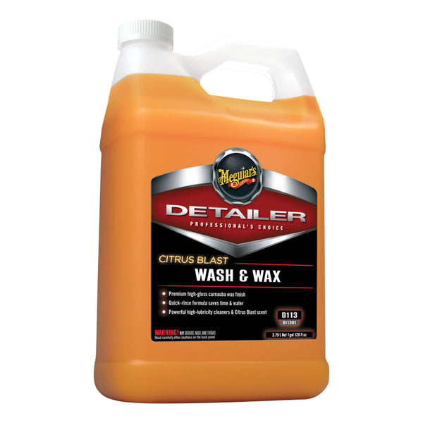 Meguiar's Citrus Blast Wash & Wax, 1 Gallon