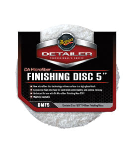 Meguiar's 5" DA Microfiber Finishing Disc, 2 Pack