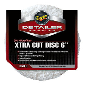 Meguiar's DA Microfiber Xtra Cut Disc, 6"