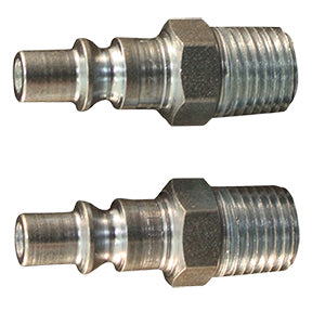 Milton Industries 1/4" Male NPT A-Style Plug, 2 Pack