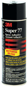 3M ADHESIVE AEROSOL SUPER 77