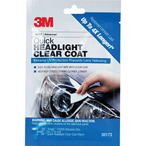 3M HEADLIGHT CLEAR WIPES 40 /BX