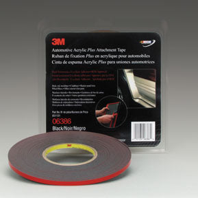 3M NAMEPLATE TAPE 1/4IN X 20YDS BLACK