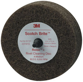 3M SCOTCH-BRITE RIVET CLEANING DISC 4 X 1 1/4