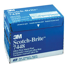 3M HAND PAD ULTRA FINE BOX/20 EACH