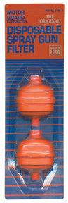 Motor Guard D-12 Disposable Spray Gun Filters, 2-Pack