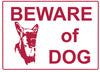 SAS Safety Beware of Dog Sign